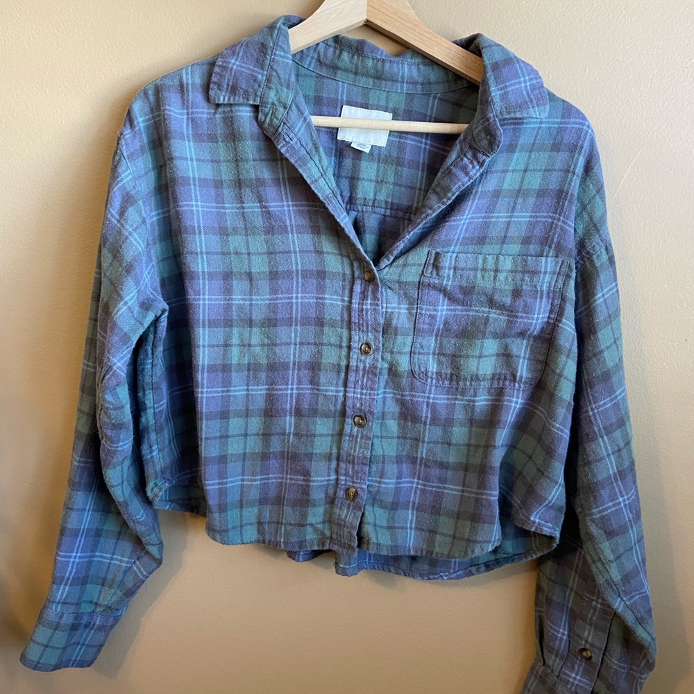 Cropped Flannel